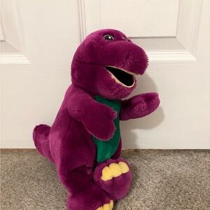 Vintage Barney Plush Dinosaur | Purple Barney Toy